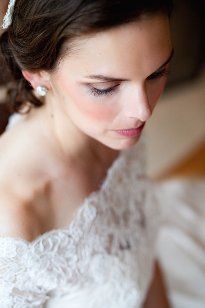 Beautiful portrait of bride by Connecticut Wedding Photographer