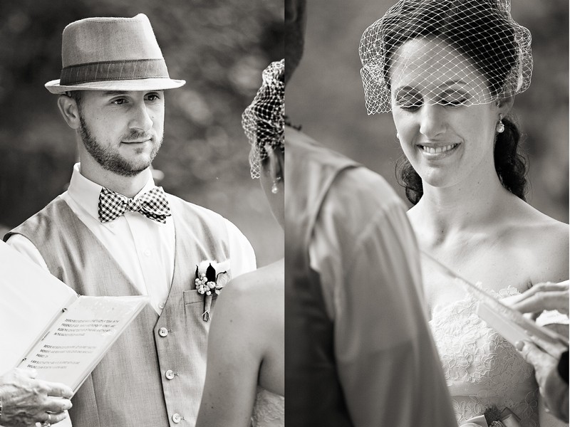 Photograph of vows by Connecticut Wedding Photographer