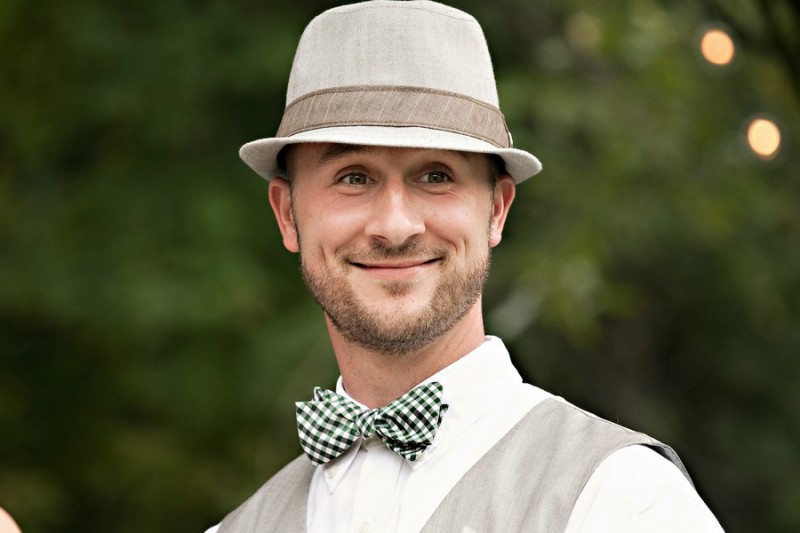 Photograph of groom by Connecticut Wedding Photographer