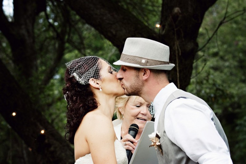 Photograph of romantic rustic wedding by Connecticut Wedding Photographer