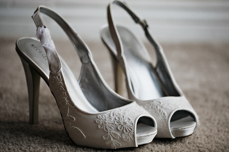 Bride's shoes